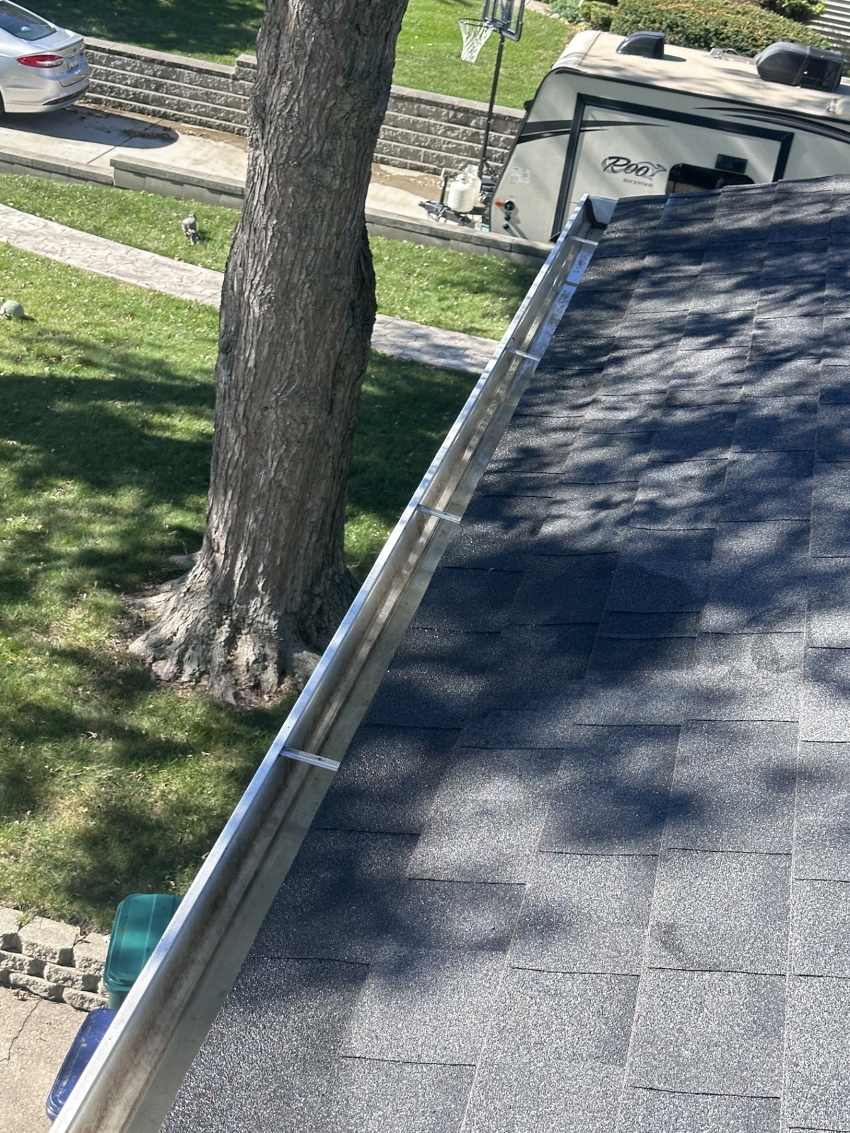 Gutter Cleaning after cleaning